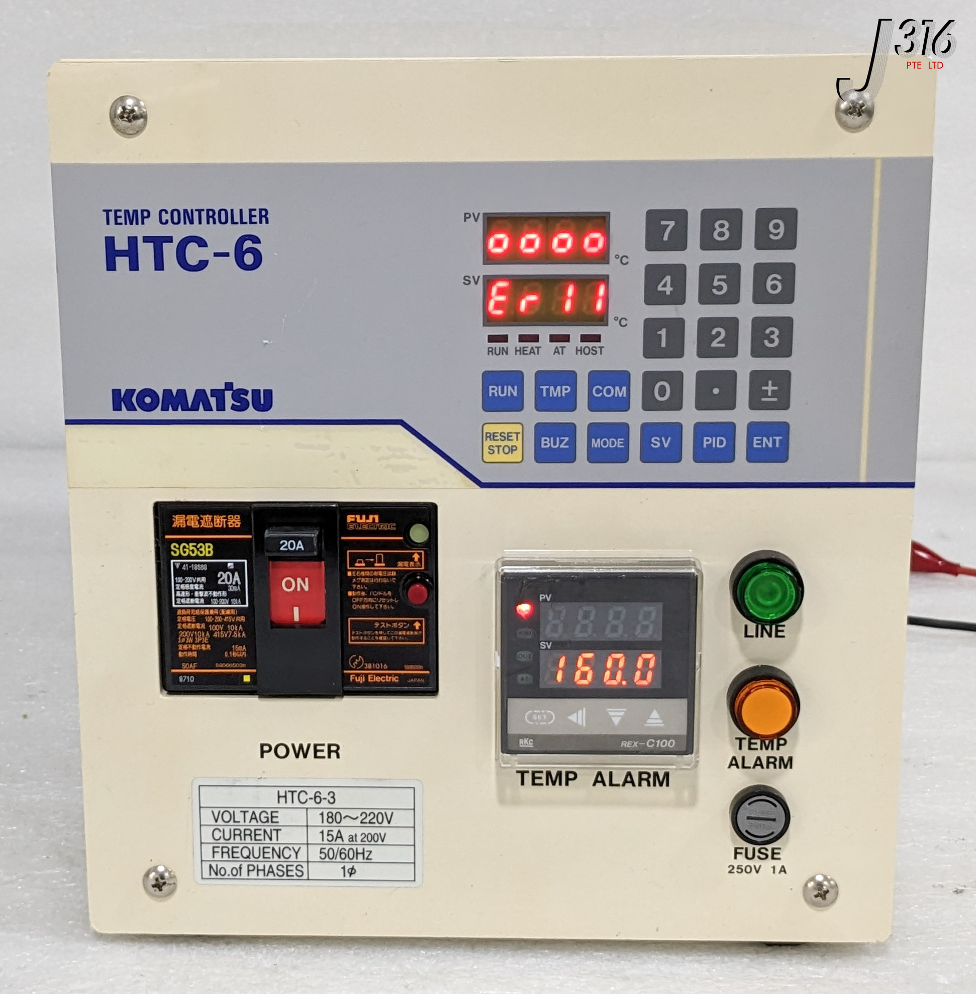 セット 36586 KOMATSU TEMPERATURE CONTROLLER HTC-6-3 | eBay